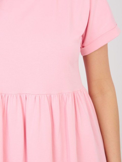 Sukienka RV-SK-5672.03P jasny różowy XL