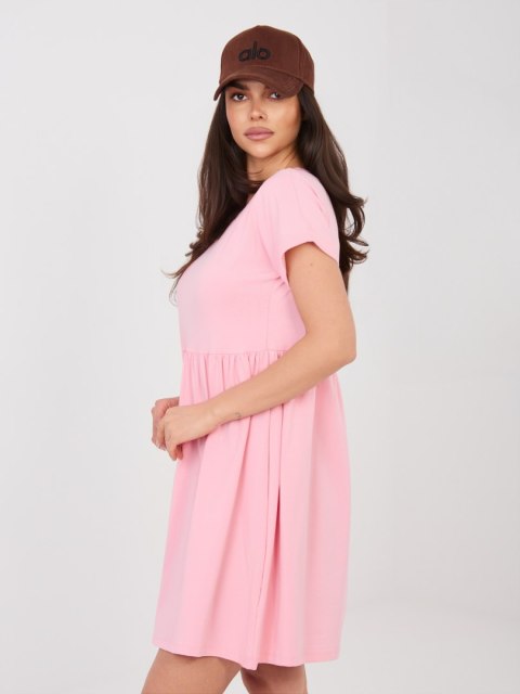 Sukienka RV-SK-5672.03P jasny różowy XL