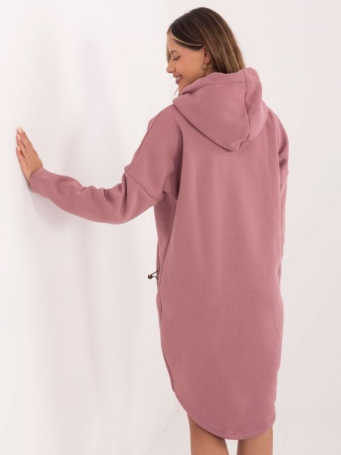 Bluza RV-BL-4858-1.99P ciemny różowy S/M