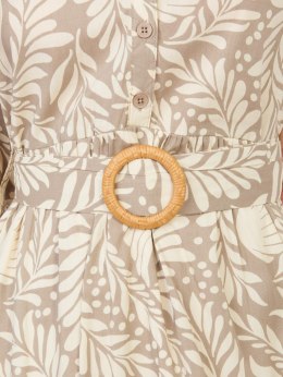 Sukienka D74516M30485A ciemny bezowy XL