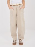 Spodnie IT-SP-FL9665.14 jasny beżowy