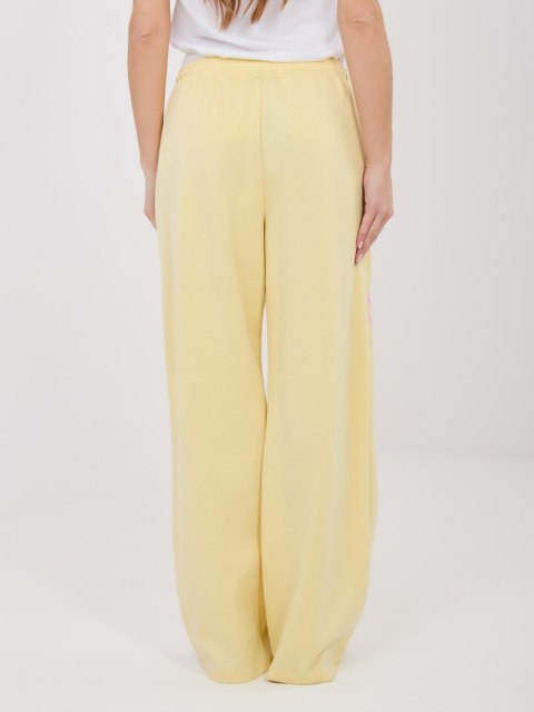 Spodnie dresowe IT-DR-22168.66 jasny żółty