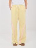 Spodnie dresowe IT-DR-22168.66 jasny żółty