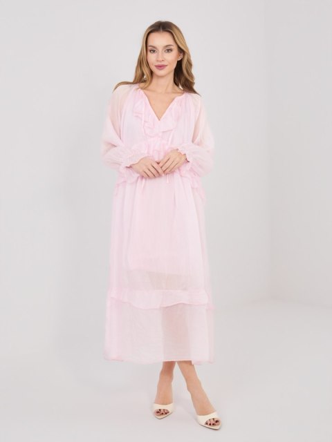 Sukienka IT-SK-51600.19 jasny różowy