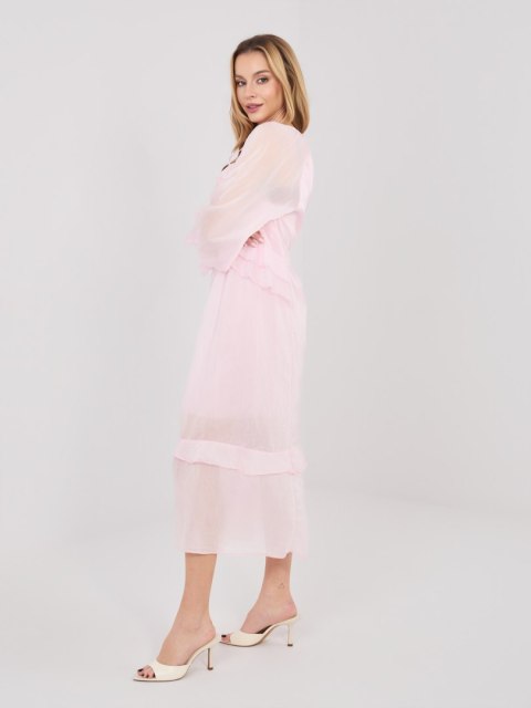 Sukienka IT-SK-51600.19 jasny różowy