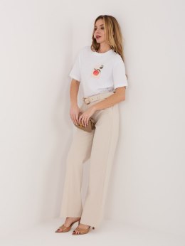 Spodnie IT-SP-FL8252-1.90 jasny beżowy S/M