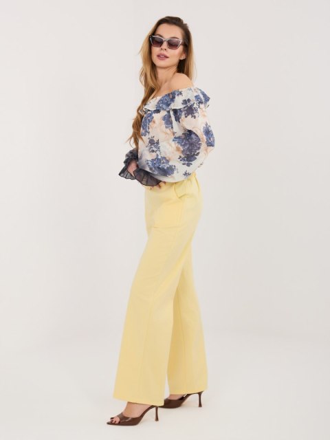 Spodnie IT-SP-FL8252-1.90 jasny żółty S/M