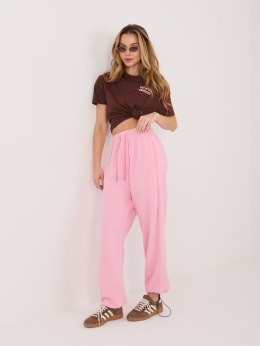 Spodnie dresowe CLM-DR-1943.86 różowy XL