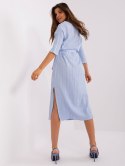 Sukienka LK-SK-509342-1.51P jasny niebieski S/M