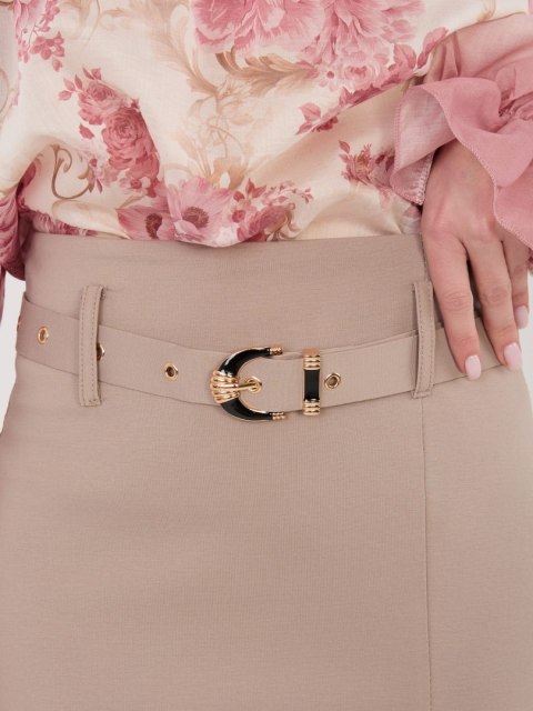 Spódnica IT-SD-FL7393-1.16 ciemny bezowy S/M