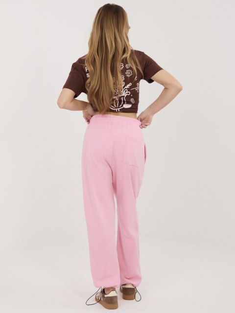 Spodnie dresowe CLM-DR-1943.86 różowy L