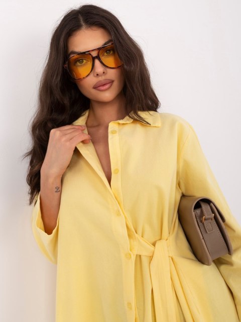 Koszula IT-KS-FL10188.27 jasny żółty