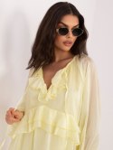 Sukienka IT-SK-51600.19 jasny żółty