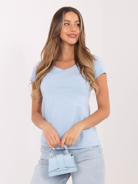 Bluzka RV-BZ-A1267.08 jasny niebieski L/XL