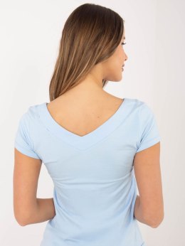 Bluzka RV-BZ-A1267.08 jasny niebieski S/M