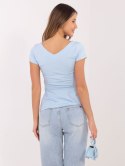 Bluzka RV-BZ-A1267.08 jasny niebieski S/M