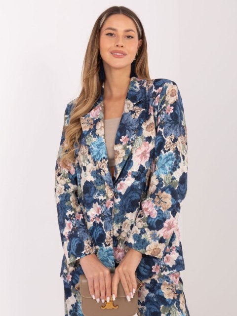 Marynarka IT-MA-FL8932.60 ciemny niebieski