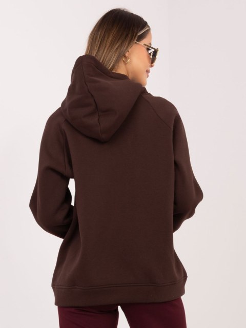 Bluza RV-BL-A1082.24 ciemny brązowy