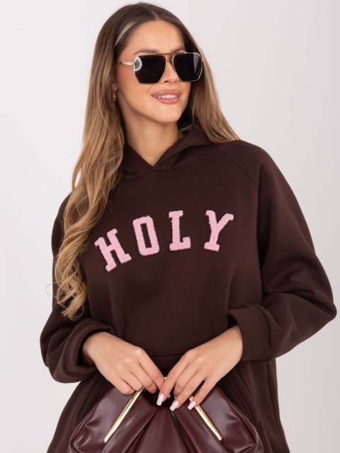 Bluza RV-BL-A1082.24 ciemny brązowy