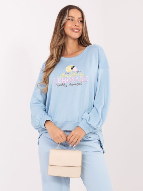 Bluza RV-BL-A1218.11P jasny niebieski