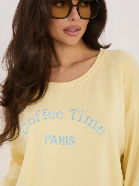 Bluza RV-BL-A1220.11 jasny żółty