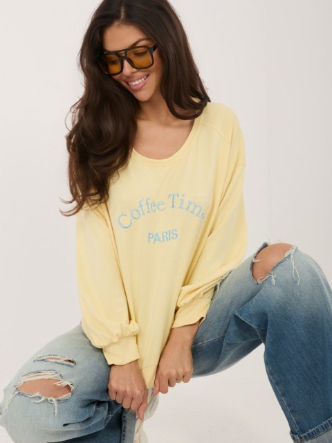 Bluza RV-BL-A1220.11 jasny żółty