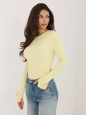 Bluzka RV-BZ-A1198.89 jasny żółty S/M