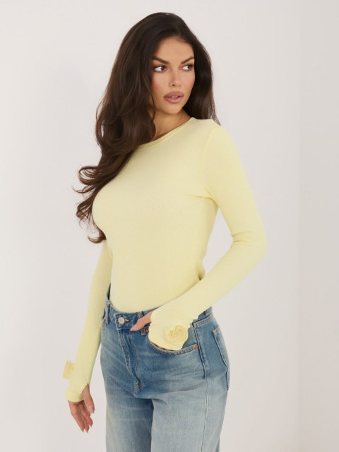 Bluzka RV-BZ-A1198.89 jasny żółty S/M