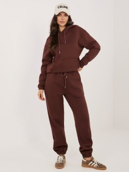 Komplet CLM-KMPL-90295.86 ciemny brązowy L