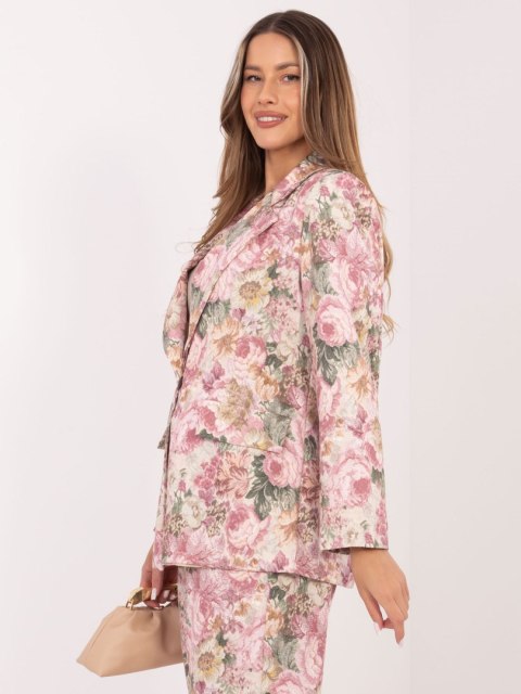 Marynarka IT-MA-FL8932.60 ciemny różowy