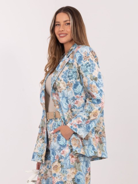 Marynarka IT-MA-FL8932.60 jasny niebieski