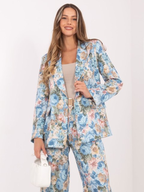 Marynarka IT-MA-FL8932.60 jasny niebieski