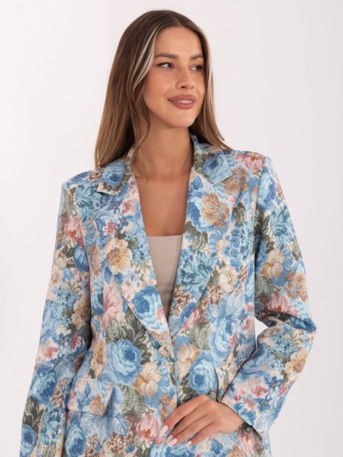 Marynarka IT-MA-FL8932.60 jasny niebieski