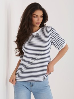 T-shirt IT-TS-20881.85 biało-granatowy