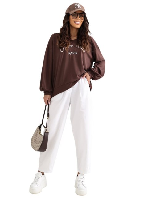 Bluza RV-BL-A1220.11 ciemny brązowy