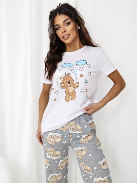 Piżama CLM-PI-1581.09 szary M