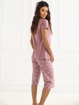 Piżama DU-PI-FP-300.94 ciemny różowy M