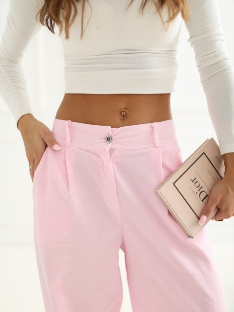 Spodnie IT-SP-FL8916-1.15 jasny różowy