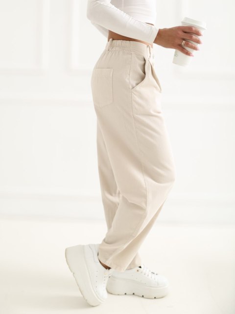 Spodnie IT-SP-FL8916-1.60 jasny beżowy