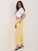 Spodnie IT-SP-FL8916-1.60 jasny żółty