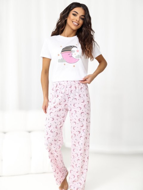 Piżama CLM-PI-1581.09 różowy M