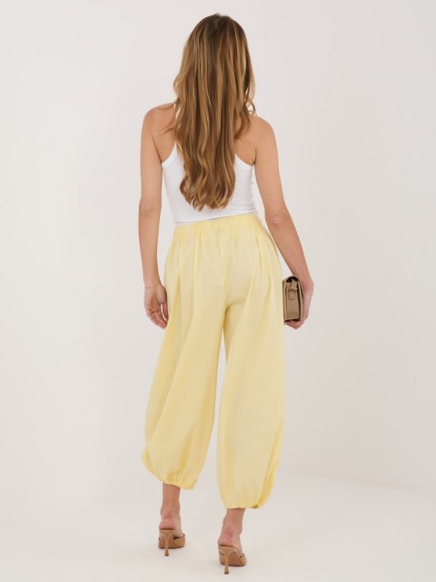 Spodnie IT-SP-FL10309.70 jasny żółty