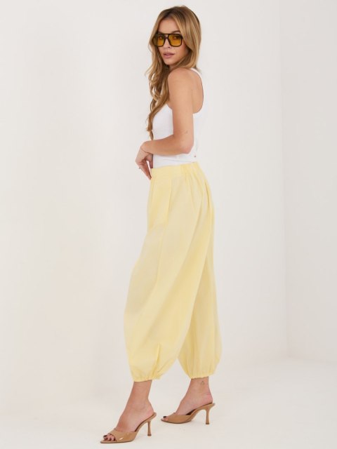 Spodnie IT-SP-FL10309.70 jasny żółty