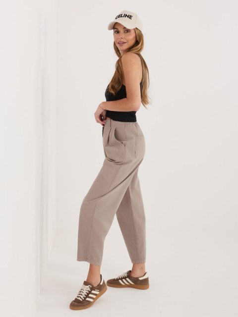 Spodnie IT-SP-FL8916-1.15 ciemny bezowy