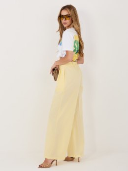 Spodnie IT-SP-FL9006.92 jasny żółty