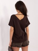 Bluzka RV-BZ-A1321.91 ciemny brązowy S/M