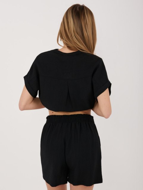 Szorty D60103M62612KA4 czarny L