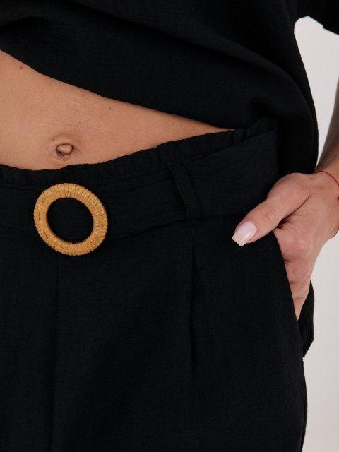 Szorty D60103M62612KA4 czarny S