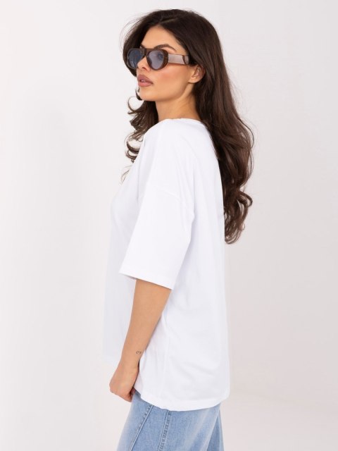 T-shirt RV-BZ-A1230.12 biały S/M