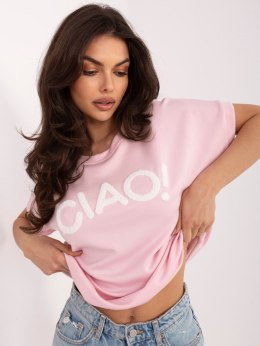 Bluzka RV-BZ-A1260.01 jasny różowy S/M